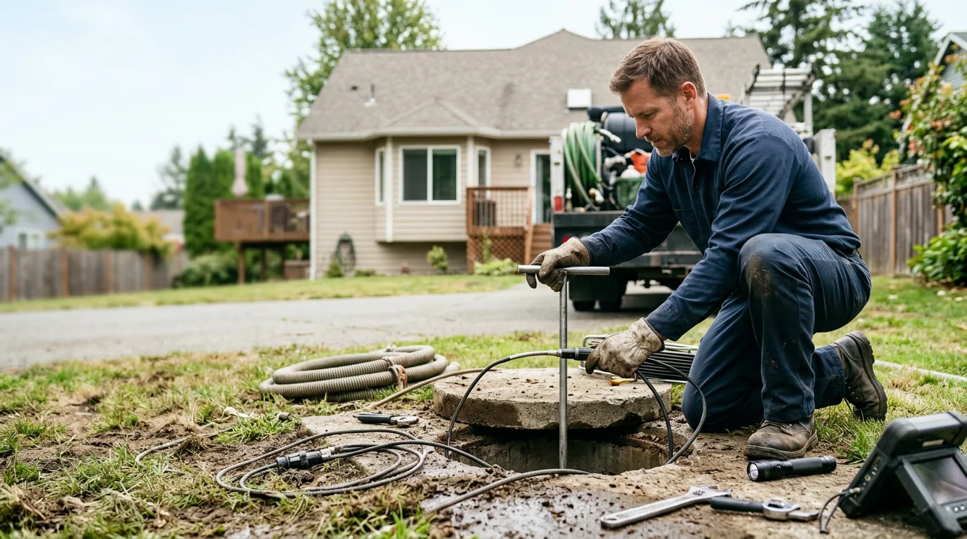 Septic Tank Pumping in Angelus Oaks, CA